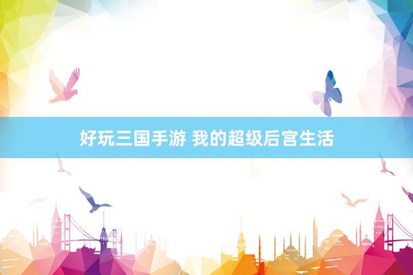 好玩三国手游 我的超级后宫生活